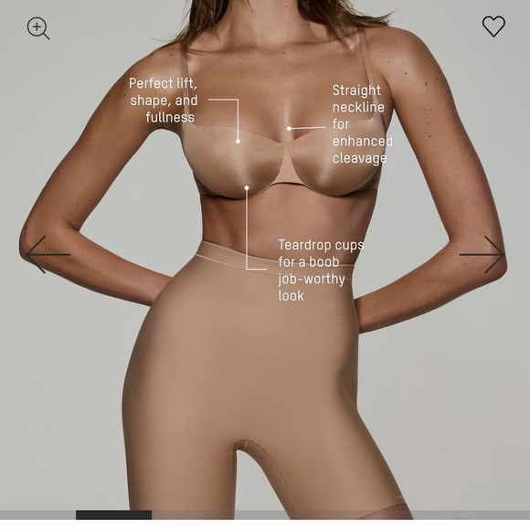 Skims balconette push up bra size 38 C - Picture 8 of 9